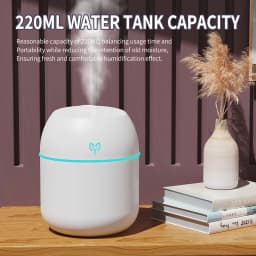 220ML big fog amount usb air humidifier Small desktop humidifier home intelligent car aromatreatment machine