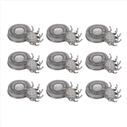N-A64E 9Pcs Electric Shaver Replacement Blades Spare Blades Nasal Trimmer Temple Trimmer Electric Shaving Machine Razor
