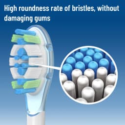Compatible with Mjia Soundwave Sweeping Electric Toothbrush Pro Electric Toothbrush Head Mes609/610