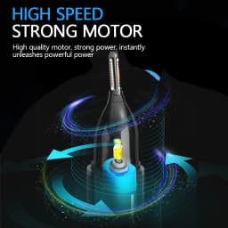 Kemei-6630 Nose Hair Trimmer For Nose Ear Cleaner Rechargeable Nose Trimmer Beard Trimer For Men Shaver Eyebrow Grooming Set