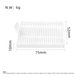 Compatible for iLife A30 Pro Accessories Main Brush Filter Dust Bag Mop Cloth Washable Replacement Parts Kit
