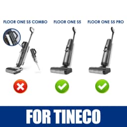 Original For Tineco Floor S5 / S5 PRO2 / IFLOOR 5 Accessories Wheels Vacuum Cleaner,Spare Parts,Scraper Accessories