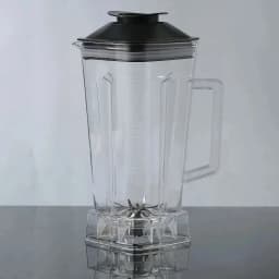 2L Capacity Blender Spare Compatible for Blender Replacement Part Transparent for SILVER CREST Blender Spare Jug