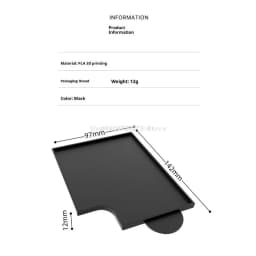 Coffee Cleaning Pad Protective Pad for NINJAES601 655 701 Coffee Machine Grinder Dust Collector Pad Water Tray Coffee Parts