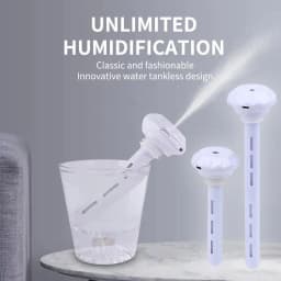 LED Light USB Humidifier with Compact Stick Design for Easy Air Moisture Adjustment