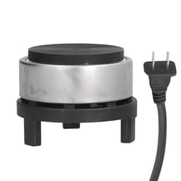 300W Mini Electric Stove Iron Hot Plate Tea Coffee Pot Warmer Heater for Home Office Dormitory Coffee Heater Electric Tea Warmer