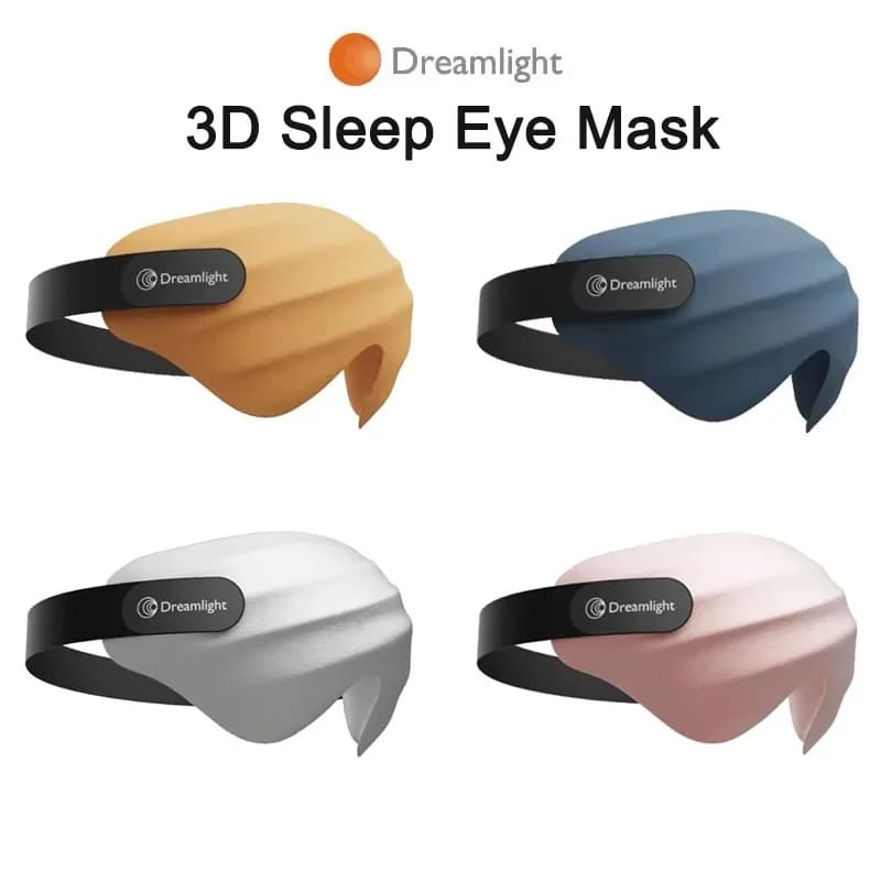 Dreamlight 3D Full Shading Relaxing Eye Mask Sleeping Mask Block Out Light For Sleeping Aid Eye Mask Travel Eye Cover
