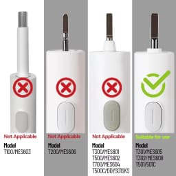 Replacement Brush Heads For Mijia T301 T302 T501 T501C MES605 MES608 Sonic Electric Toothbrush Head DuPont Soft Bristle Nozzles