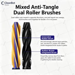 Dreame X60 Max Ultra Accessories Main Side Brush HEPA Filter Mop Cloths Dust Bag Vacuum Cleaner Replacement
