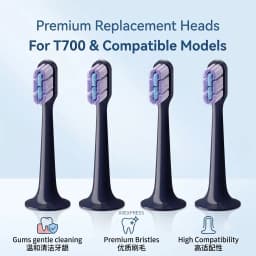 2/4/8/12/PCS For XIAOMI MIJIA T700 Replacement Toothbrush Heads Sonic Electric Vacuum DuPon Toothbrush Soft Bristle Brush Heads
