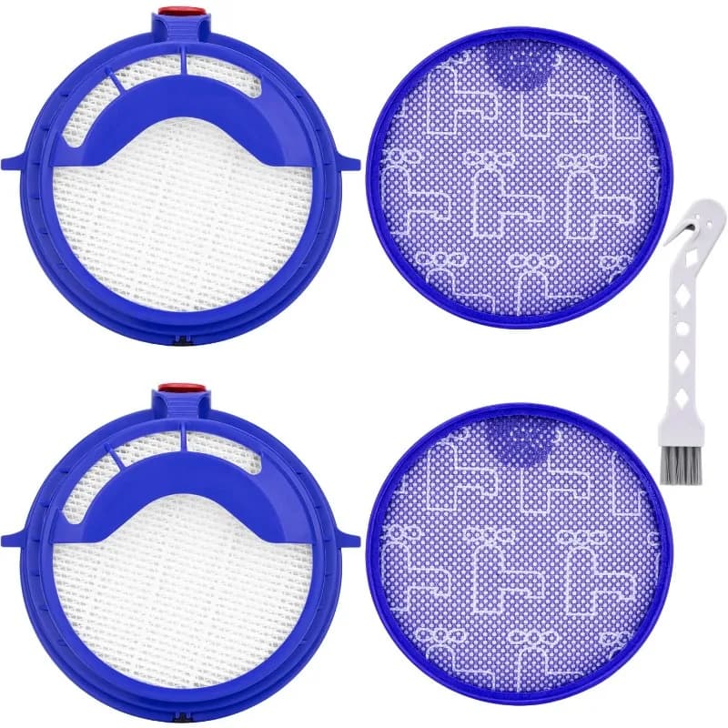 1 2 sets Replacement Filter Kits for Dyson DC25 Ball Vacuum Cleaner Parts 919171-02 Pre Motor Filter 916188-05 HEPA Filter