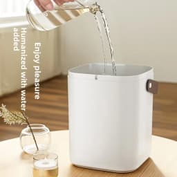 TINSOL 1.8L Three-Hole Spray Humidifier with Dual Filter USB Large Capacity Home/Dormitory/Bedroom/Office Night Light Humidifier