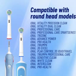 4/8/12/16/24/40PCS Replacement Toothbrush Heads Compatible with Oral Braun -B Professional Electric Toothbrush Heads Brush Heads