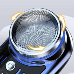 Lenovo Electric Shaver Portable Mini For Men Pocket Travel Razor Wireless Detachable Beard Trimmer Type‑C Fast Charging Digital