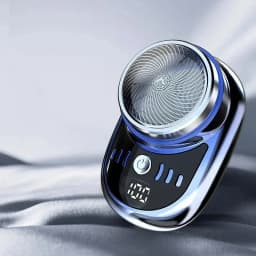 Lenovo Electric Shaver Portable Mini For Men Pocket Travel Razor Wireless Detachable Beard Trimmer Type‑C Fast Charging Digital