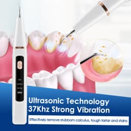Ultrasonic Tooth Cleaner Dental Scaler Calculus Remover Plaque Tartar Eliminator Dental Stone Removal Teeth Cleaning Tools
