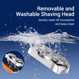 Mini Electric Shaver Mini Led Digital Display Men Rechargeable Type-c Charging Car Portable Shaver Men Women Home Razor