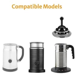 Coffee Machine Spare Part Suitable For Nestle Electric Automatic Bubbler Milk Frother Whisks Set Replacement Accessories