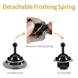 Coffee Machine Spare Part Suitable For Nestle Electric Automatic Bubbler Milk Frother Whisks Set Replacement Accessories