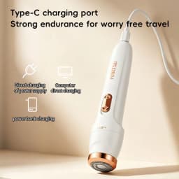 3-in-1 Electric Hair Removal Set Portable Type-C Rechargeable Shaver for Underarm Leg And Nose Hair Trimming