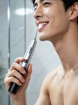 Intelligent Ultrasonic Dental Scaler Tooth Plaque Remover ,5 Modes Rechargeable Teeth Cleaning Tool,Stone Calculus Plaque Remove