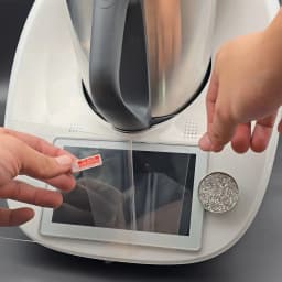 2PCS Compatible with Thermomix TM7/TM6 Screen Protector High-Alumina Tempered Glass Blender Kitchen Accessories Protective Film