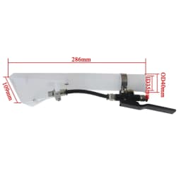 Universal ID35mm Dry/Wet Vacuum Cleaner Carpet & Upholstery Brush Attachment Efficient Water Nozzle Compatibi and Seat Washing