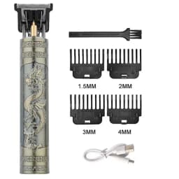 2025 New Vintage USB T9 Hair Cutting Machine/Accessories Men's Electric LCD Shaver Haircut Machine 0mm Barber Shaver