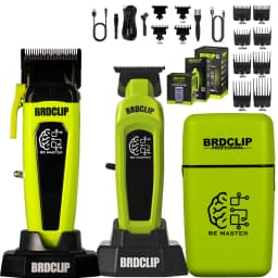 BRD 106 107 609 Professional Electric Hair Clipper Hair Trimmer DLC Blade with Base 7500RPM 8000RPM 7000RPM Barber Set BRDCLIP