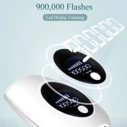 Handhold Laser Hair Removal 999900 Flash Painless Permanent for Women Men 8 Energy Levels Auto Bikini Trimmer Home IPL Epilator