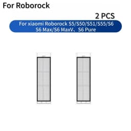HEPA Filter For Xiaimi Roborock S5 S50 S51 S55 S6 S5 Max S6 MaxV S6 Pure Replacement Filter for Robot Vacuum