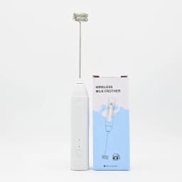 Electric Milk Foamer Blender Stainless Steel Handheld Milk Frother Wireless Coffee Whisk Mixer Egg Beater Tools For Kitchen