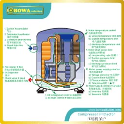 Automobile Oil Separator Is Special Design For Transport Refrigeration To Protect Swash/Wobble Compressor To Make Oil Return