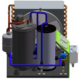 Automobile Oil Separator Is Special Design For Transport Refrigeration To Protect Swash/Wobble Compressor To Make Oil Return
