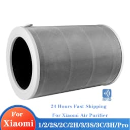 Air Filter For Xiaomi Mi Air Purifier 1 2 2S 2C 2H 3 3S 3C 3H Mijia Air Filters Carbon HEPA Replacement Blue Green Gray Purple