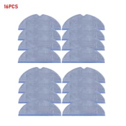 Washable Reusable Mop Cloths For Roborock T7S T8 Plus S7 S7Max S7MaxV Ultra S70 S75 G10 Robot Vacuum Accessories Mop Rags Parts