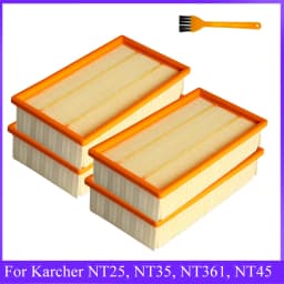 For Karcher NT25, NT35, NT361, NT45, NT55, NT611 HEPA Filter Substitute Parts Vacuum Cleaner Accessories Washable Hepa Filter