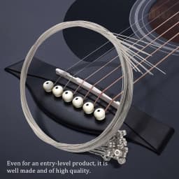 Trendy! 20-Pack Single Electric Guitar Strings Bulk .011 High E (Medium) 11 Gauge