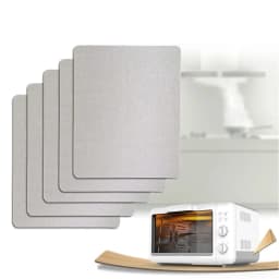 5pcs 150x120mm Microwave Oven Cover Sheets Mica Sheet Waveguide Sheet High Temperature Resistance Mica Sheet