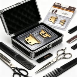 Gold Replacement Professional 2215 Blade Compatible with Wahl 5 Star Detailer Retro T-cut ,Cordless Detailer Li Trimmer Barber