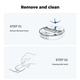 Anti-Scratch Edge Brushes for Ecovacs Deebot T10 OMNI/TURBO/MAX/X1 OMNI/TURBO/MAX/T20/PRO/MAX/PRO PLUS/X1S PRO Side Brush Parts