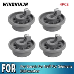 4PCS Dishwasher Basket Wheels For Bosch For Neff For Siemens Dishwasher Lower Bottom Rollers Dishwasher Wheels Spare Parts