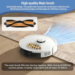 For Dreame D20 Air Plus/F21/F21 Plus/F20/F20 Plus Robot Vacuum Accessories Main Side Brush Filter Mop Dust Bag Replacement Parts