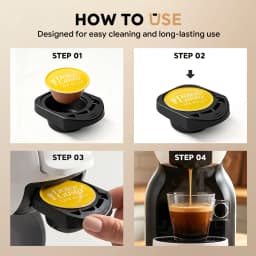 Reusable Dolce Gusto Adapter for Coffee Capsule