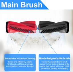 Roborock Saros 10 / S9 MaxV Ultra Robot Vacuum Spare Parts Main Side Brushes Mop Cloths HEPA Filters Dust Bags Accessories
