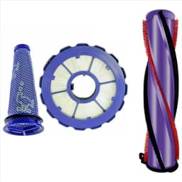 B83B-Main Roller Brush And Pre&Post HEPA Filters Set For Dyson DC50 Dc50i UP15 Vacuum Cleaner Replacement Parts