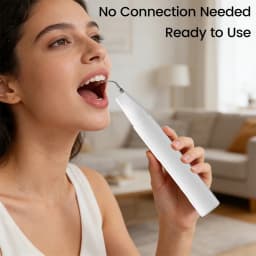 5-Mode Hand-held Ultrasonic Tooth Scaler, Remove Tartar & Calculus, Clean Teeth Stains, Protect Gums