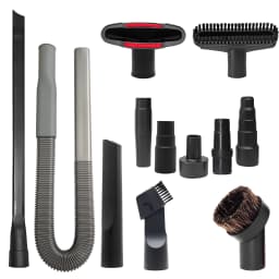 Replacement Vacuum Attachments & Brushes Plus Universal Adapter Kit Compatible with Shop Vacs 2-1/4'' 1-7/8'' 1-3/8'' 1-1/4 Inch
