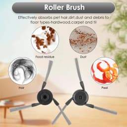 Dreame Aqua10 Roller/ Aqua 10 Ultra Roller / Aqua10 Roller AE Accessories Main Brush Hepa Filter Roller Mop Replacement Parts