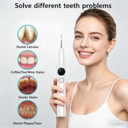 Ultrasonic Scaler Plaque Remover for Teeth Dental Calculus Remover with 5 Modes Teeth Cleaning Kit Sonic Tartar Remover